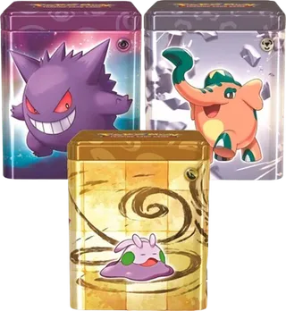 Pokémon Stacking Tins [Set of 3] (Psychic, Metal, and Dragon)