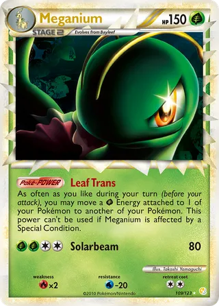 Meganium — Rare Prime variant