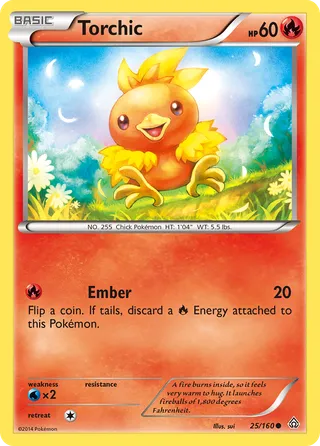 Torchic — Common variant