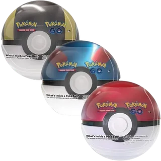 Pokemon GO Poke Ball Tin (Set of 3)