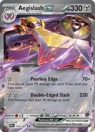 Aegislash ex — Double Rare variant