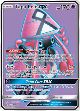 Tapu Lele-GX — Rare Ultra variant