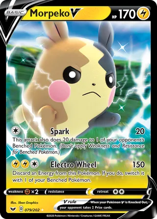 Morpeko V — Rare Holo V variant