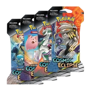 Cosmic Eclipse Sleeved Booster Pack Art Bundle (Set of 4)
