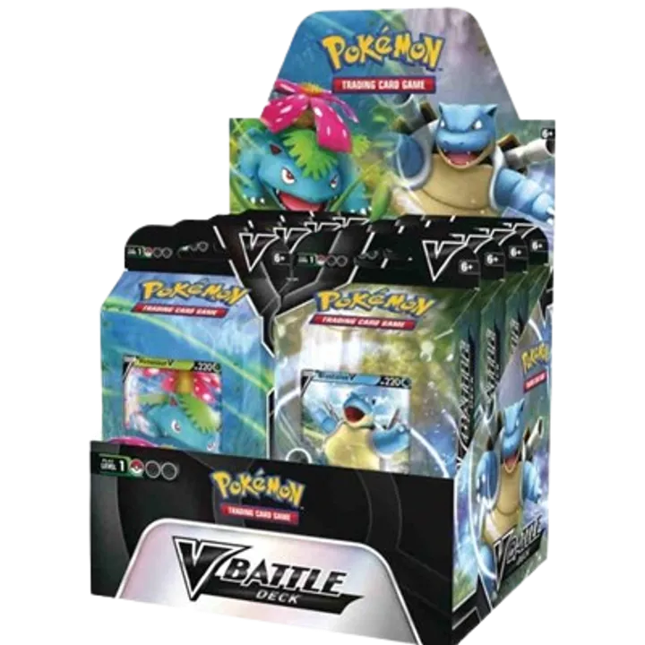 V Battle Deck Display (Venusaur V/Blastoise V)