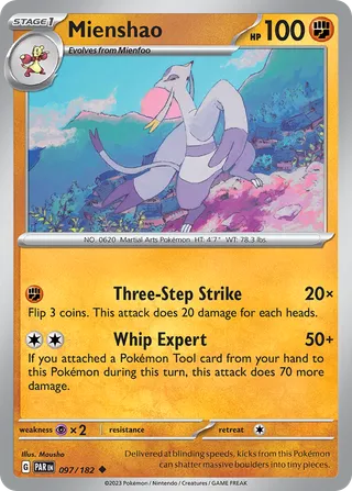 Mienshao — Uncommon variant