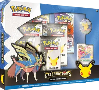 Celebrations Deluxe Pin Collection - Zacian LV. X