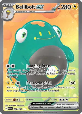 Bellibolt ex — Ultra Rare variant