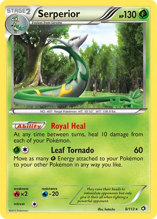 Serperior — Rare Holo variant