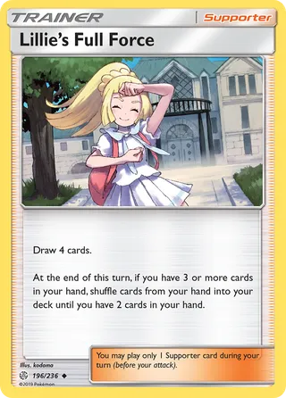 Lillie's Full Force — Uncommon variant