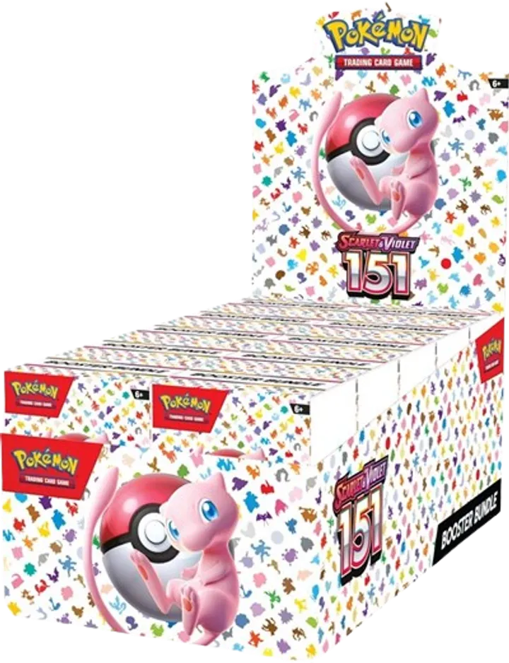 151 Booster Bundle Display