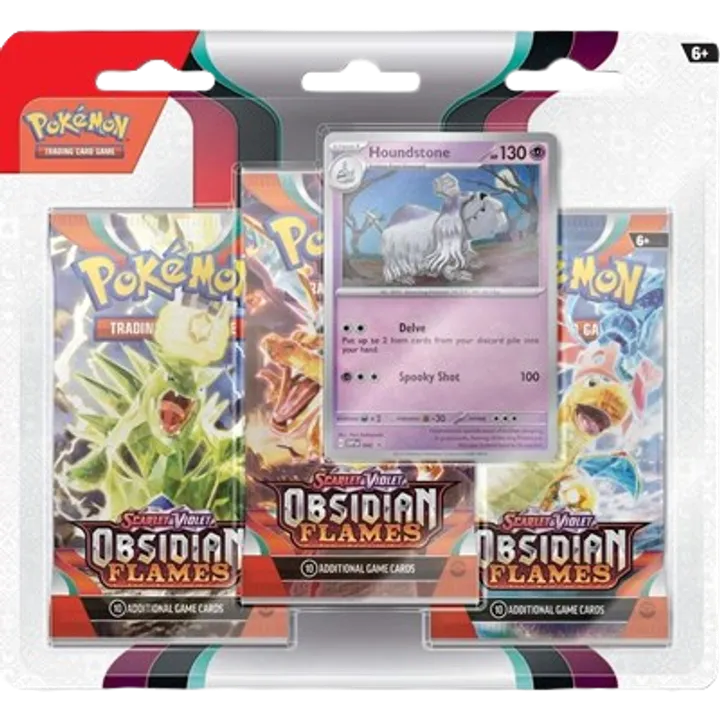 Obsidian Flames 3-Pack Blister - Houndstone