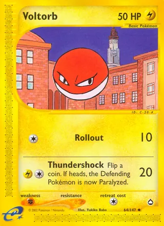 Voltorb — Uncommon variant