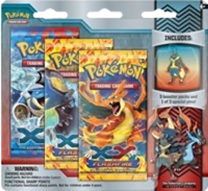 Flashfire Collector Pin 3-Pack Blister - Mega Lucario