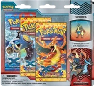 Flashfire Collector Pin 3-Pack Blister - Mega Lucario