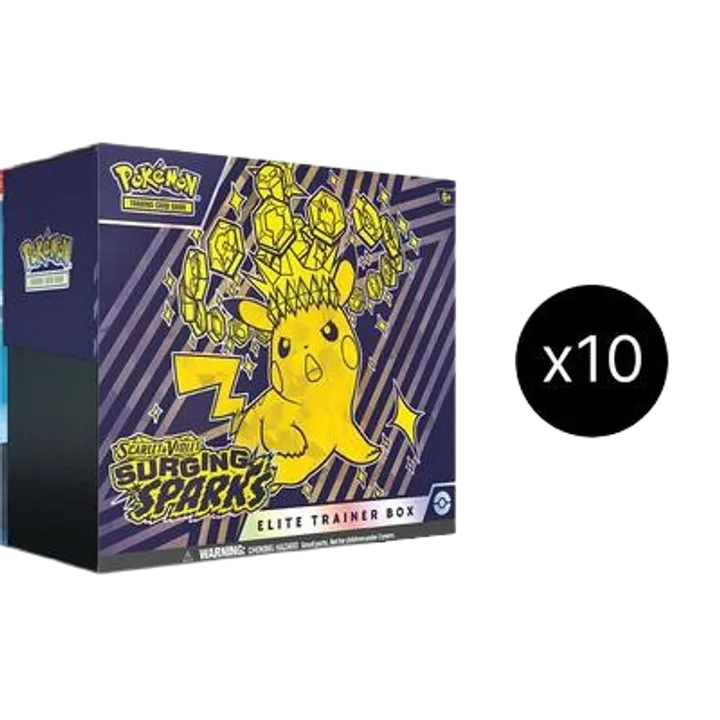 Surging Sparks Elite Trainer Box Case