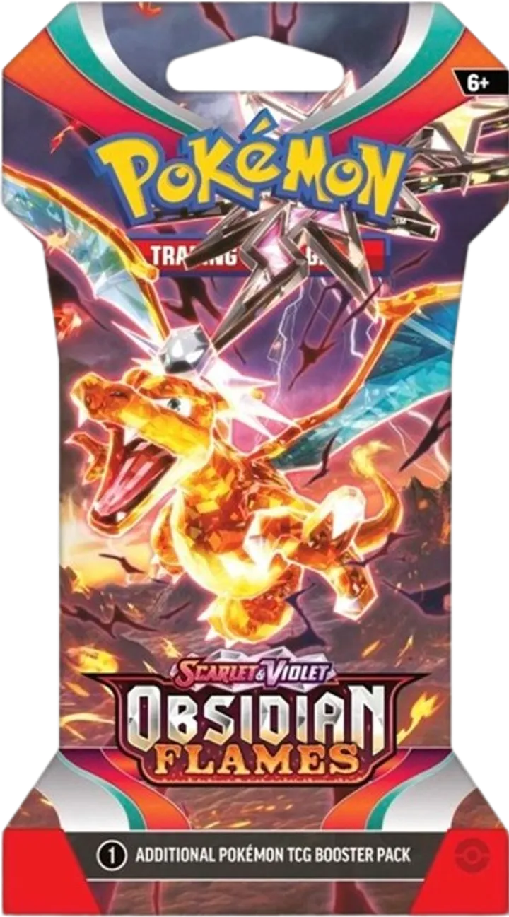 Obsidian Flames Sleeved Booster Pack