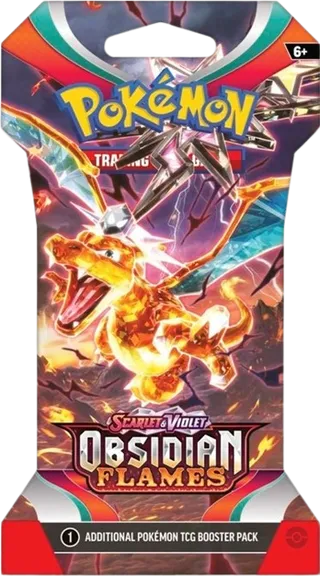 Obsidian Flames Sleeved Booster Pack