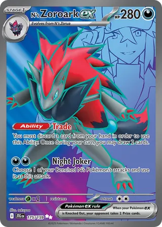 N's Zoroark ex — Ultra Rare variant