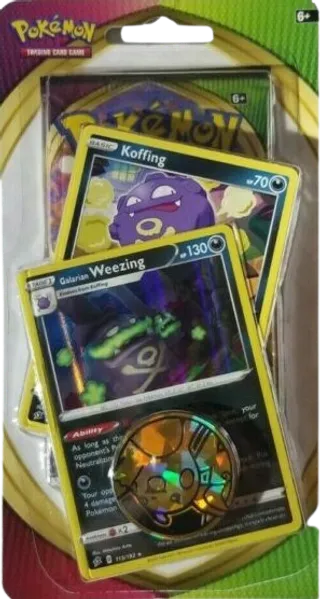 Vivid Voltage Premium Checklane Blister - Weezing