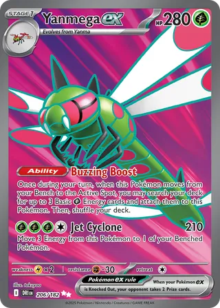 Yanmega ex — Ultra Rare variant