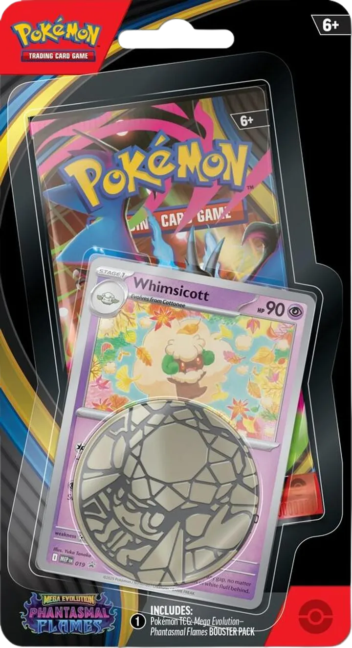 Phantasmal Flames Single Pack Blister - Whimsicott