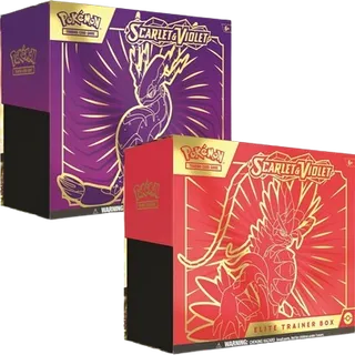 Scarlet & Violet Elite Trainer Boxes (Set of 2)