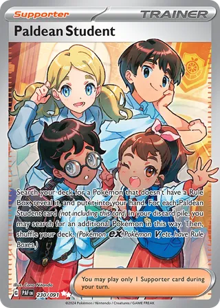 Paldean Student — Ultra Rare variant