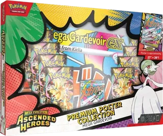 Ascended Heroes Premium Poster Collection - Mega Gardevoir