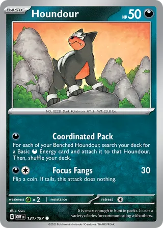 Houndour — Common variant