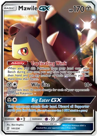 Mawile-GX — Rare Holo GX variant