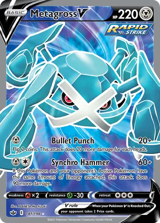 Metagross V — Rare Ultra variant