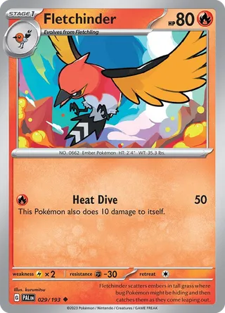 Fletchinder — Uncommon variant