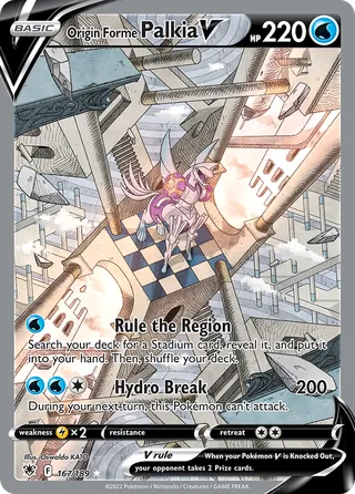 Origin Forme Palkia V — Rare Ultra variant