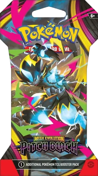 Pitch Black Sleeved Booster Pack