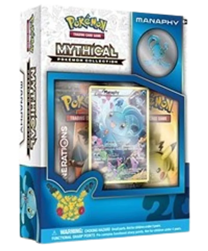 Mythical Pokemon Collection Box - Manaphy