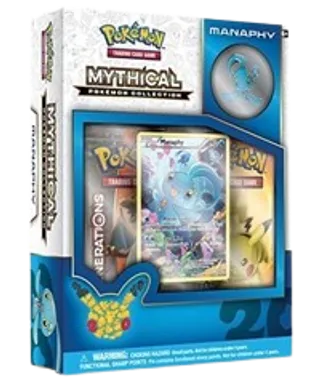 Mythical Pokemon Collection Box - Manaphy