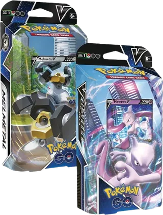 Pokemon GO Melmetal V/Mewtwo V Battle Decks (Set of 2)
