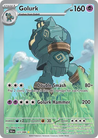 Golurk — Illustration Rare variant